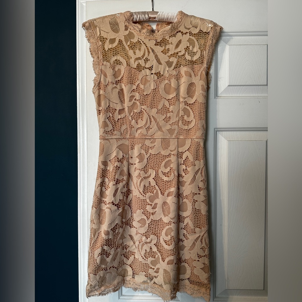 San Souci Lace Mini Dress